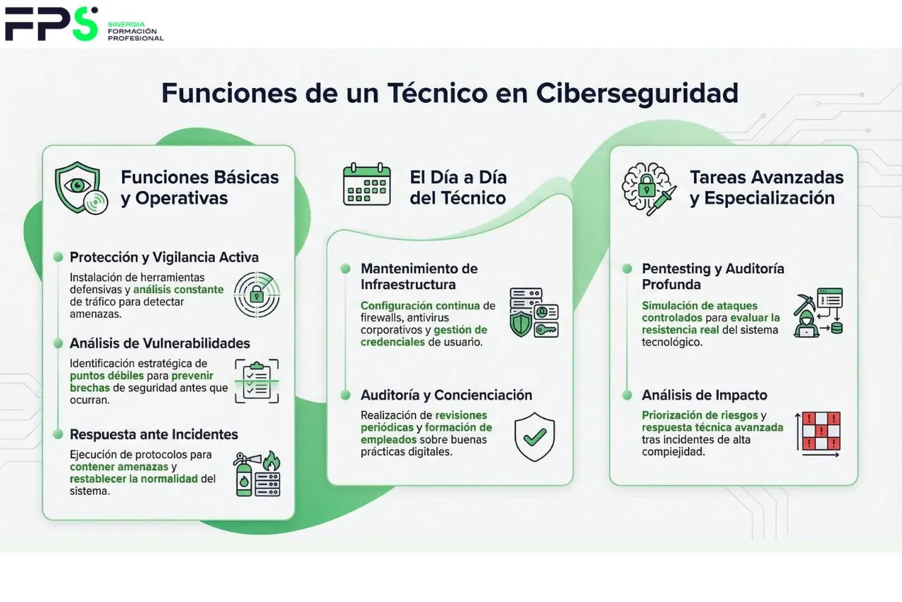 funciones de un experto en seguridad informatica