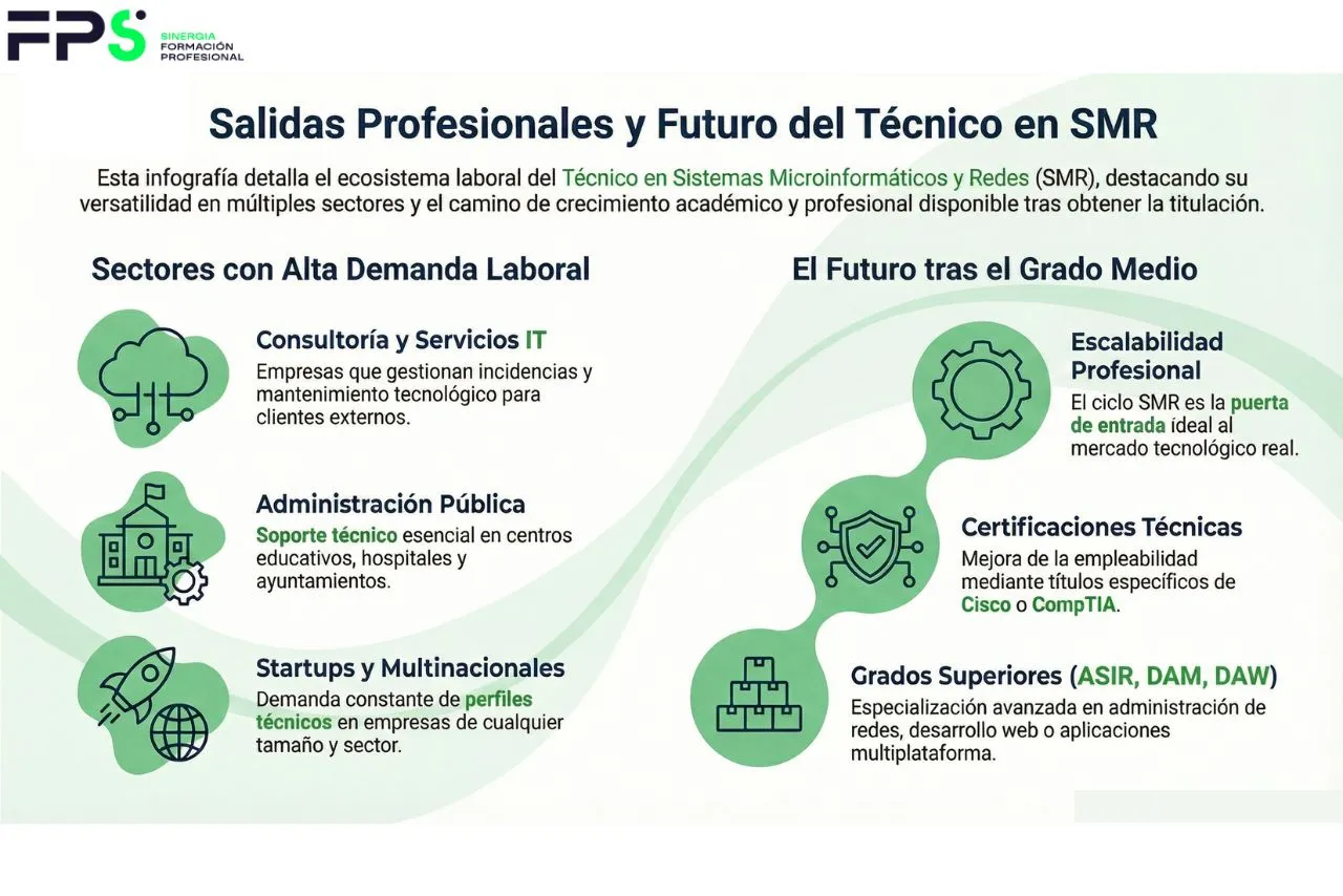 salidas profesionales del tecnico en sistemas microinformaticos