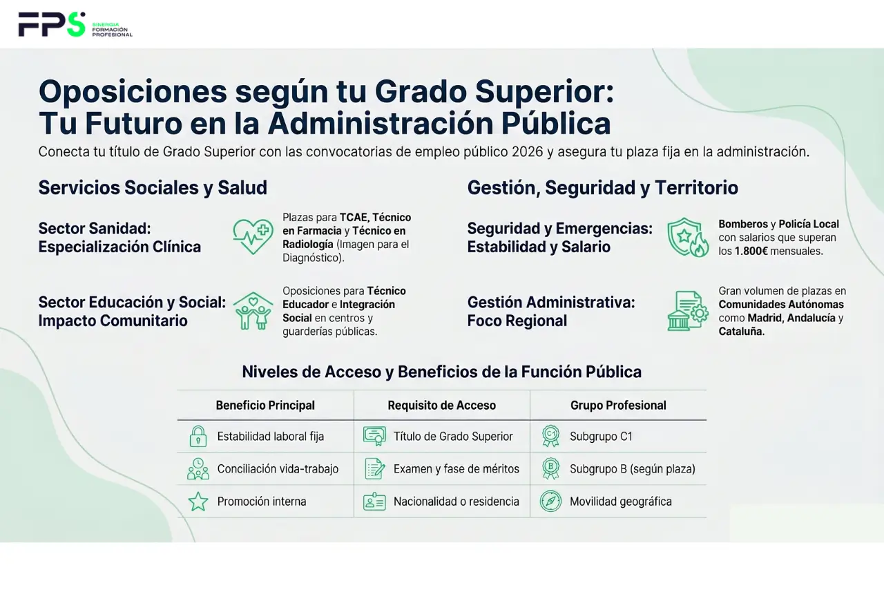 oposiciones con fp superior
