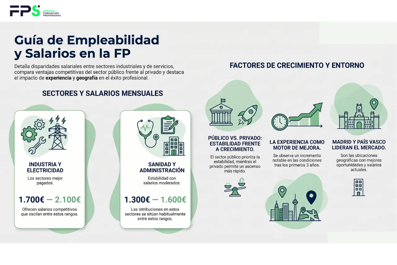 grados medios mejor pagados