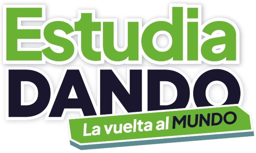Logotipo vuelta al mundo sinergiafp