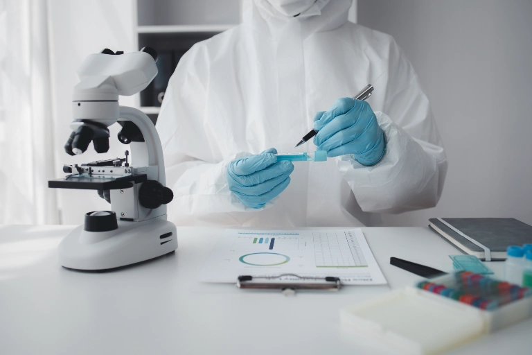 técnico laboratorio forense
